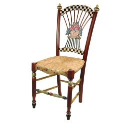 Alternative view of MACKENZIE-CHILDS Mackenzie-chilllds Flower Basket Side Chair