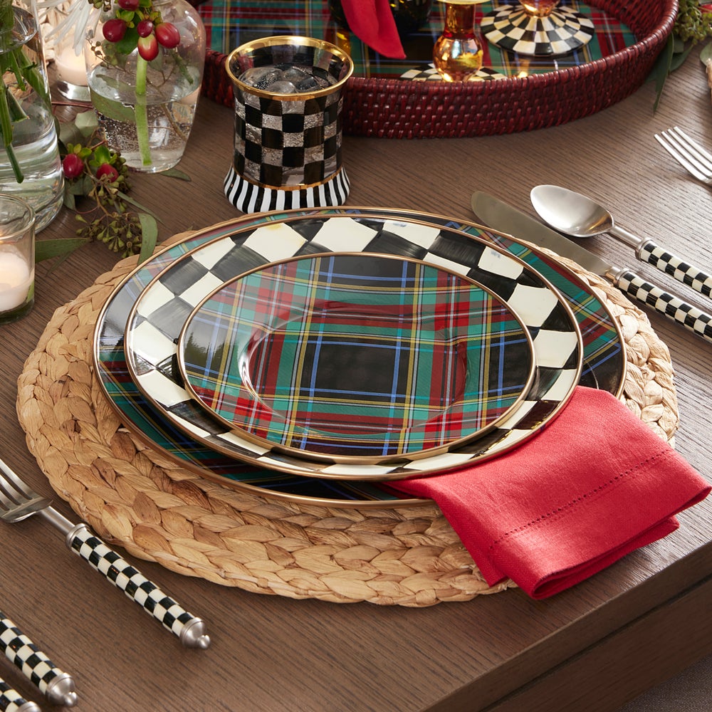 Black Tartan Dinnerware - Image 5