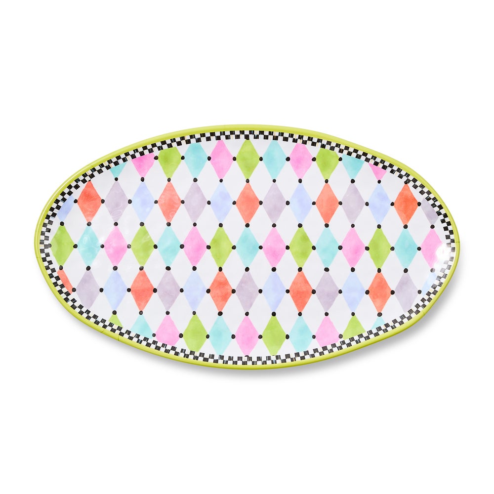 MACKENZIE-CHILDS Mackenzie-chilllds Palm Springs Melamine Serveware - Image 3