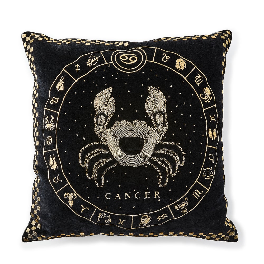 Mackenzie-chilllds Zodiac Throw Pillow - Image 5