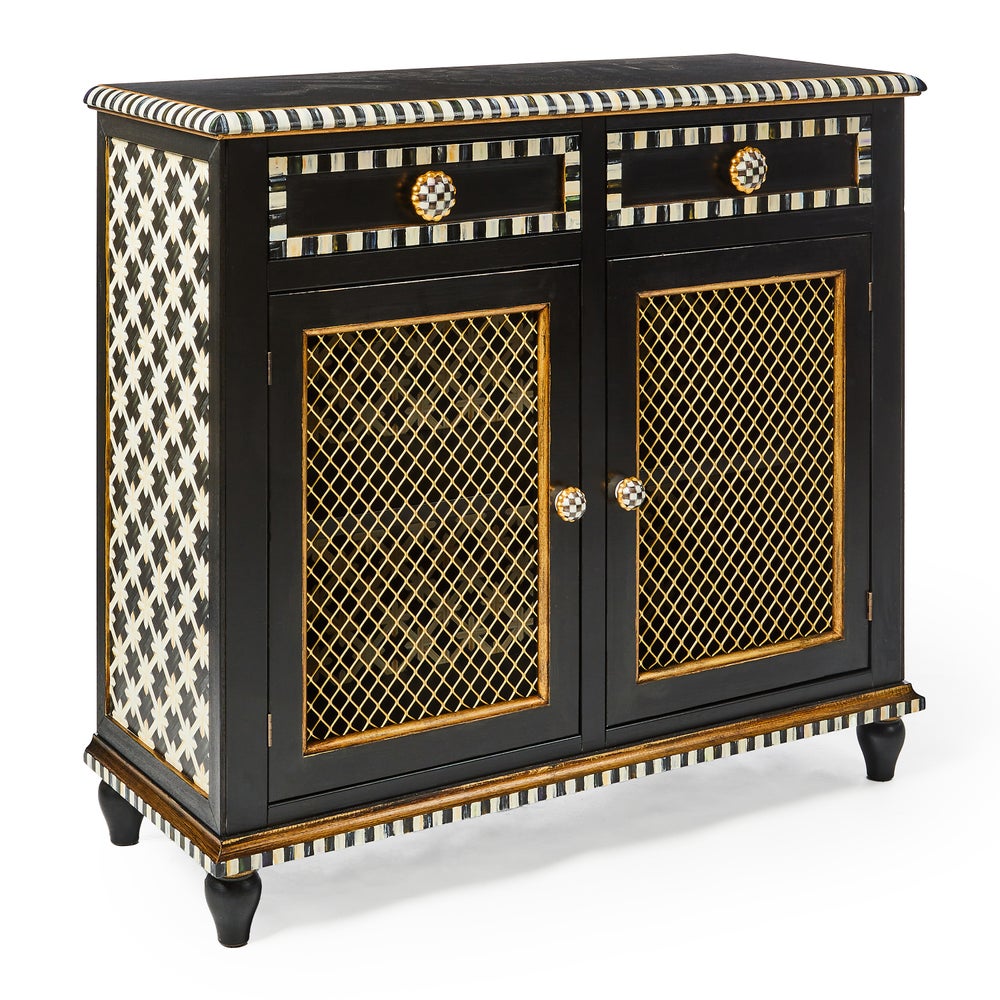 Courtly Criss-Cross Cabinet - Image 6