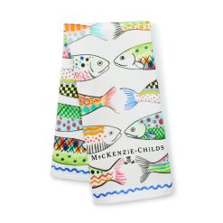 Alternative view of MACKENZIE-CHILDS Mackenzie-chilllds Go Fish Dish Towel
