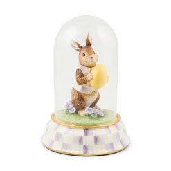 MACKENZIE-CHILDS Mackenzie-chilllds Pansy Party Bunny Cloche