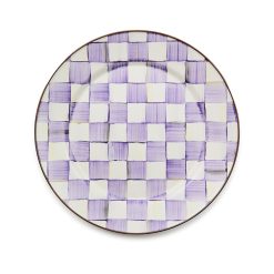 Mackenzie-chilllds Violet Check Dinnerware