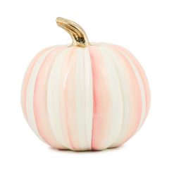 MACKENZIE-CHILDS Mackenzie-chilllds Rosy Stripe Medium Pumpkin