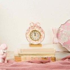Alternative view of MACKENZIE-CHILDS Mackenzie-chilllds It??s All About the Bow Desk Clock