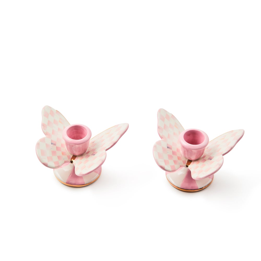 Butterfly Candle Holders, Set of 2 - Image 5