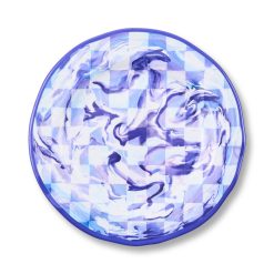 Alternative view of MACKENZIE-CHILDS Mackenzie-chilllds Marble Check Melamine Dinnerware