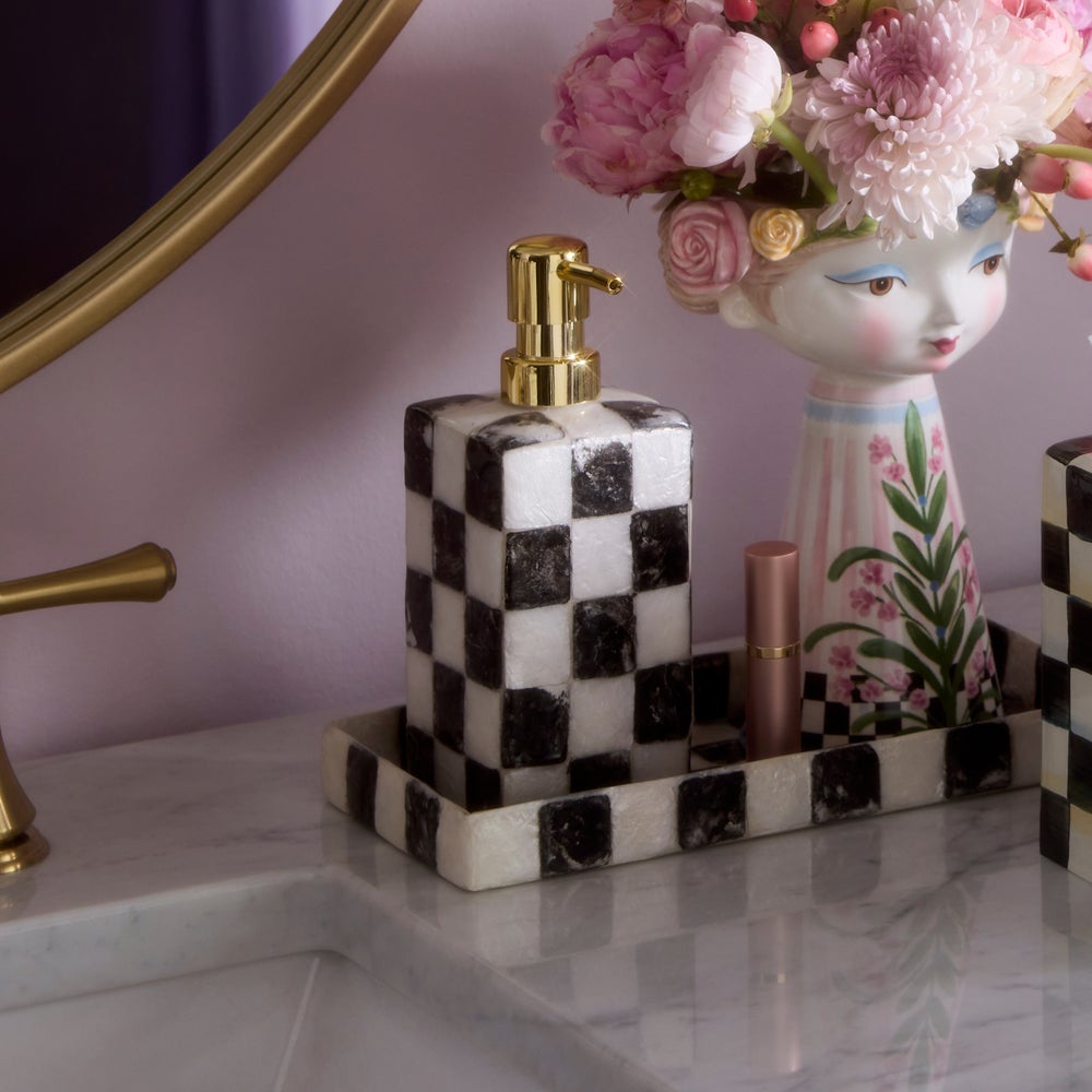 Courtly Check Mackenzie-chilllds Capiz Bath Collection - Image 13