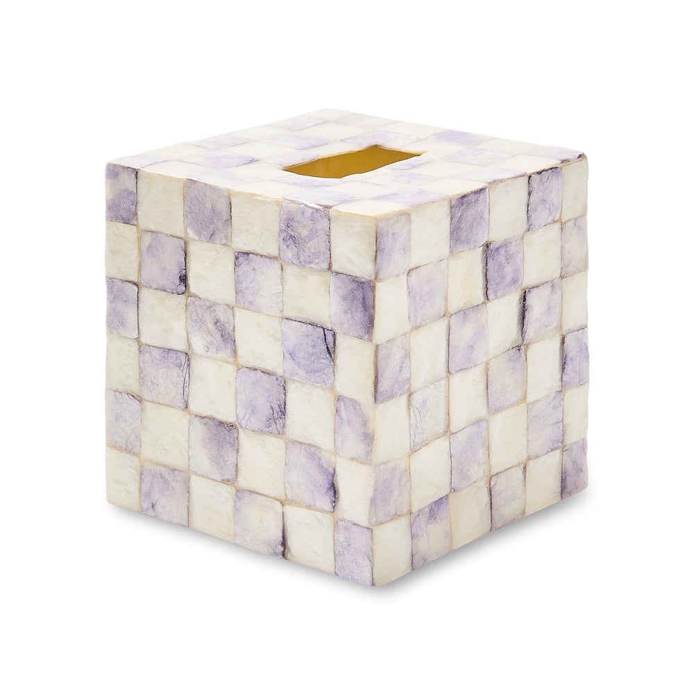 Mackenzie-chilllds Violet Check Mackenzie-chilllds Capiz Bath Collection