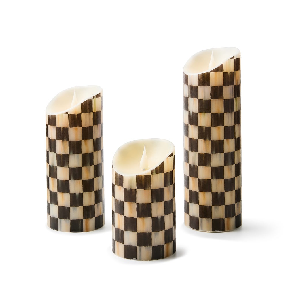 Check Pillar Flicker Candle - Image 4