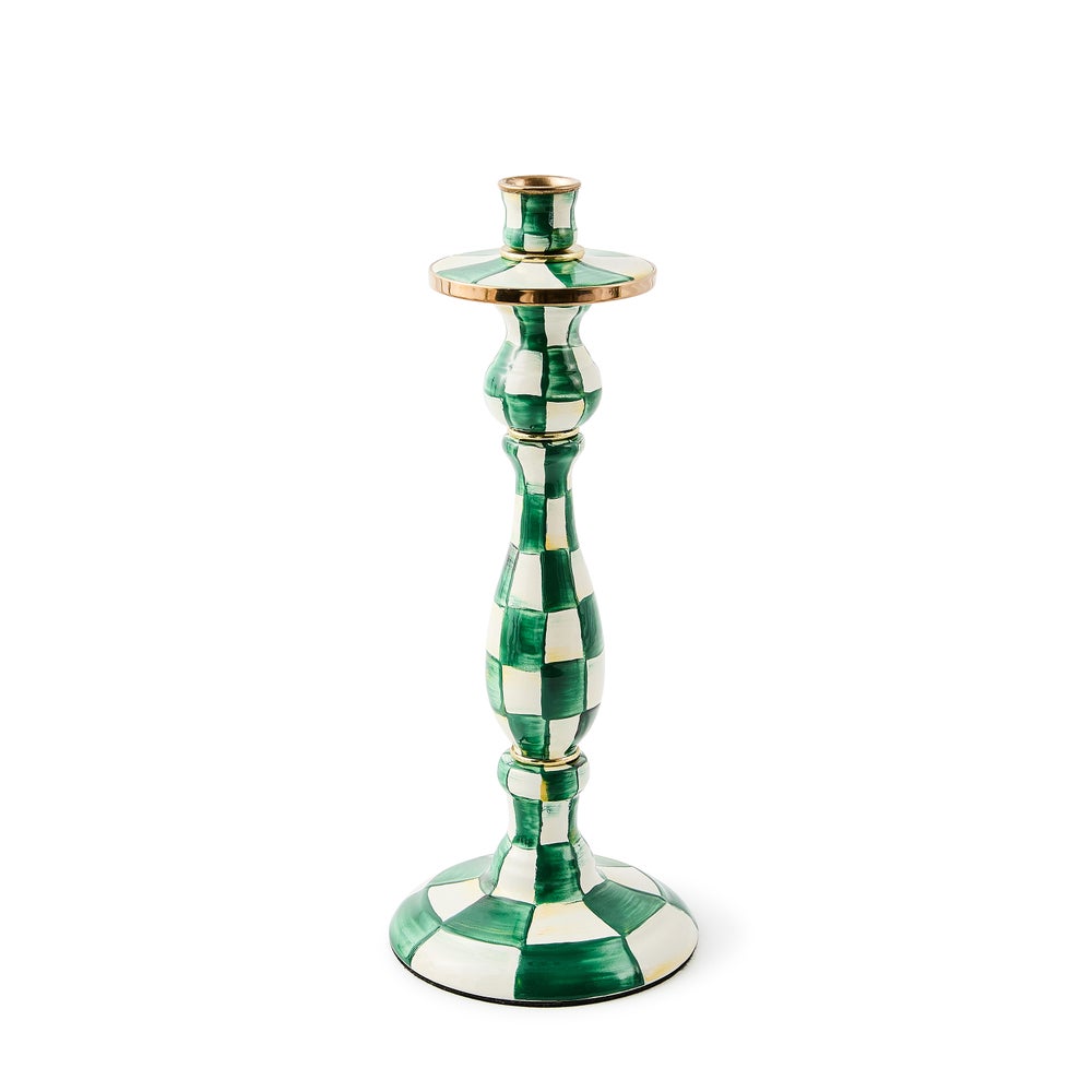 MACKENZIE-CHILDS Mackenzie-chilllds Enamel Dinner Candlestick Holder - Image 7