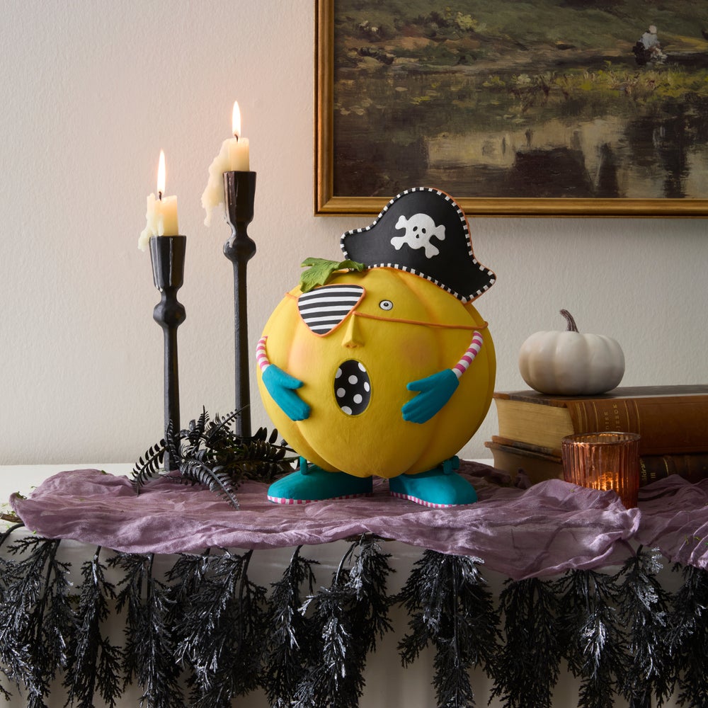 MACKENZIE-CHILDS Mackenzie-chilllds Patience Brewster Pirate Pumpkin - Image 2