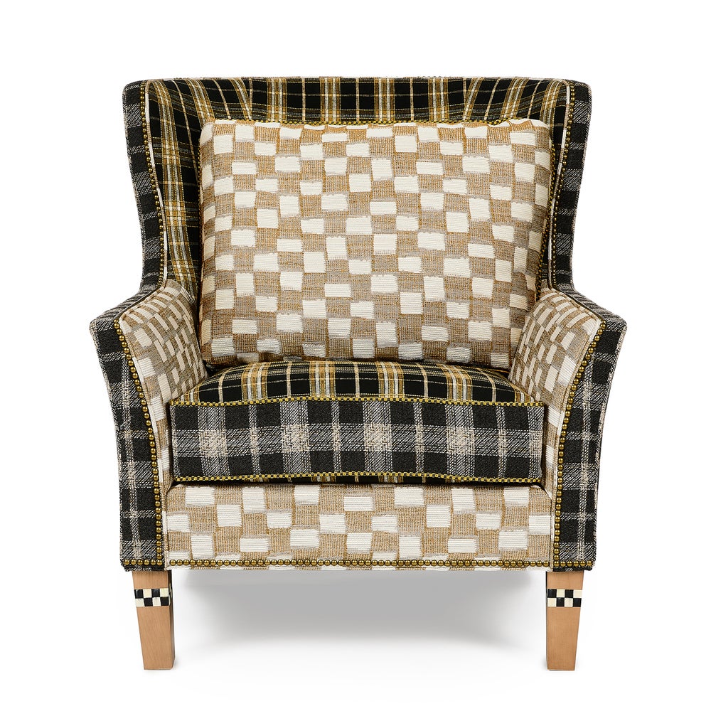 MACKENZIE-CHILDS Mackenzie-chilllds Mad For Plaid Furniture Collection - Image 17