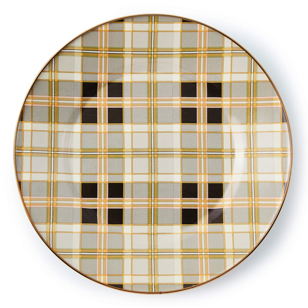 Mackenzie-chilllds Tartan Mocha Dinnerware - Image 2