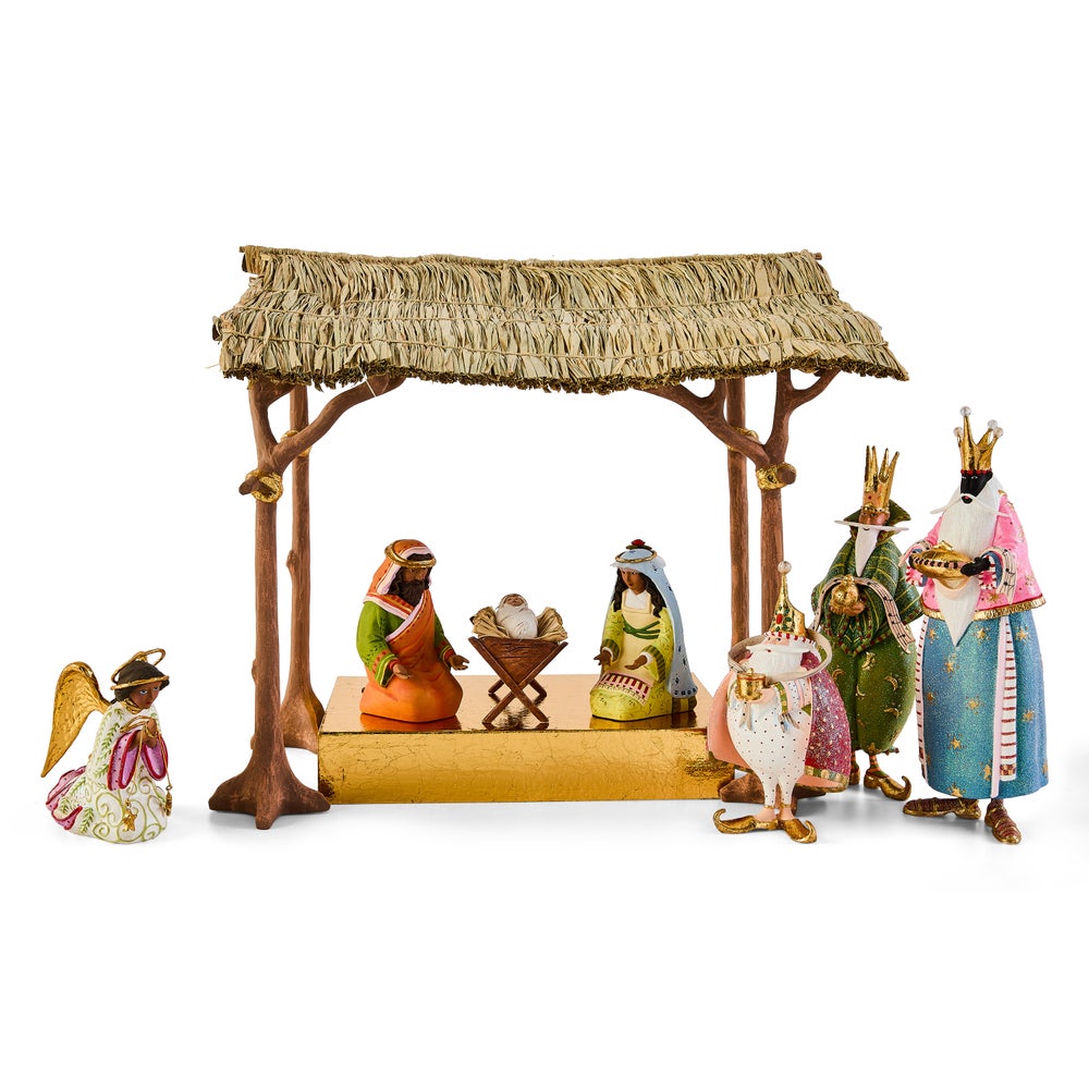 MACKENZIE-CHILDS Mackenzie-chilllds Patience Brewster Nativity World Figures - Image 3