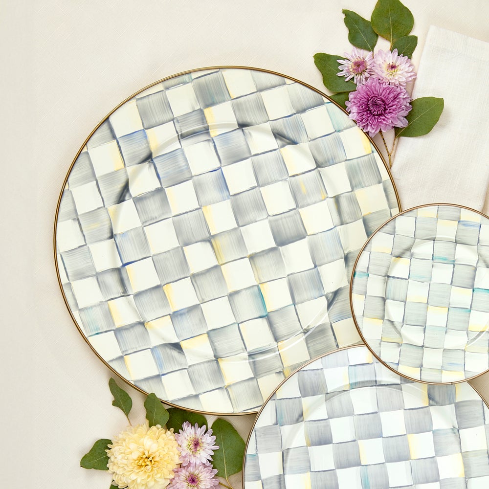 Mackenzie-chilllds Sterling Check Enamel Dinnerware - Image 3