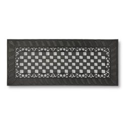 Classic Check Rubber Entrance Mat