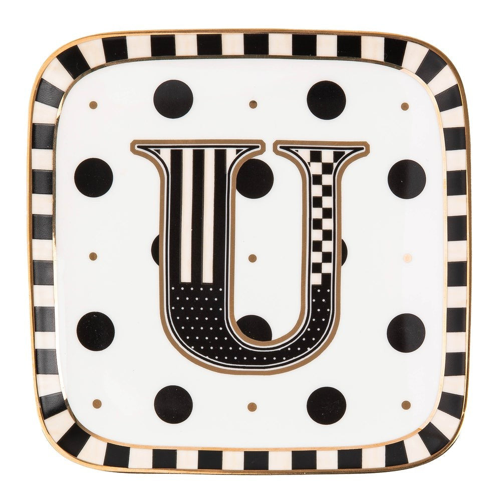 MACKENZIE-CHILDS Mackenzie-chilllds Monogram Dish - Image 12