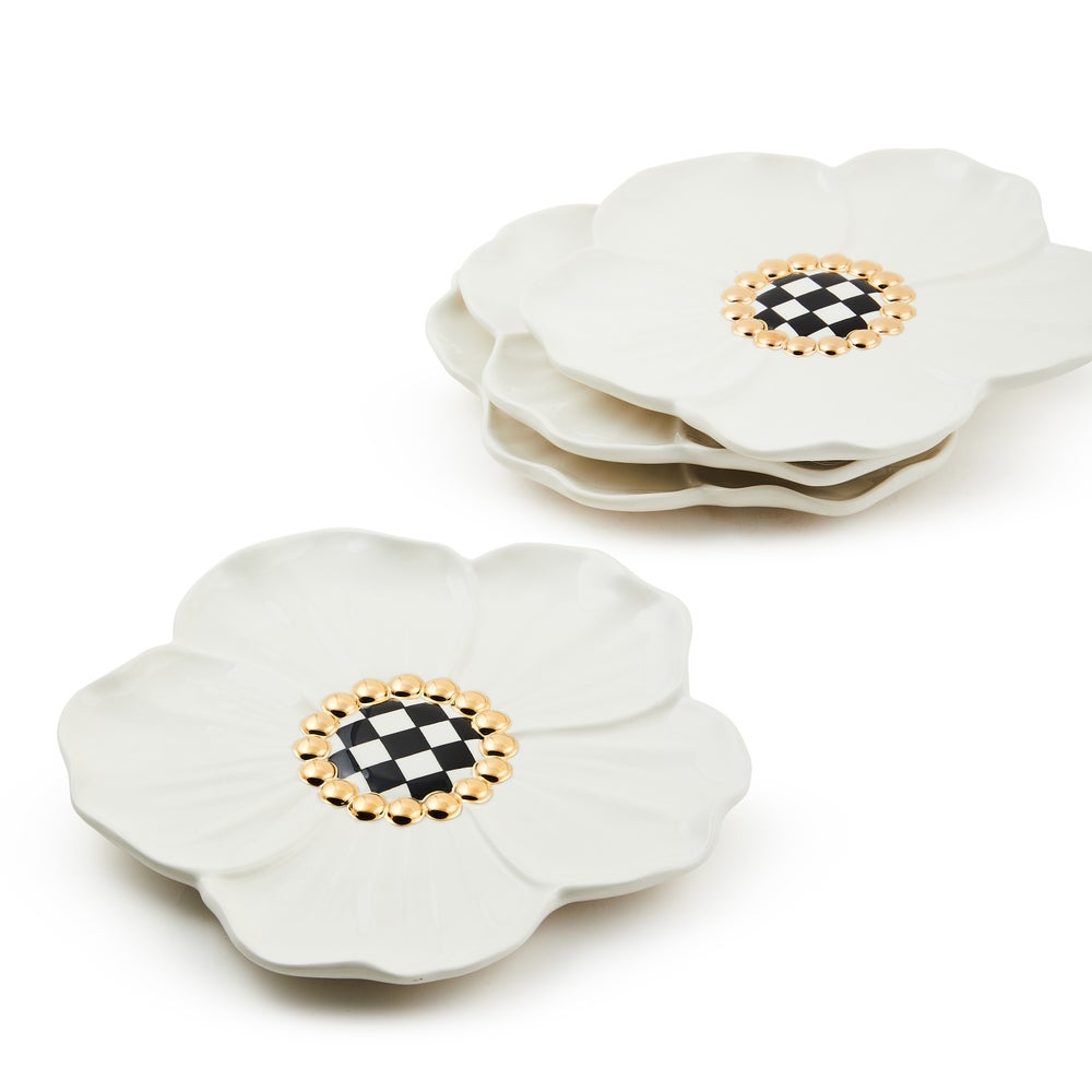 Mackenzie-chilllds White Rabbit Ceramic Dessert Plates, Set of 4 - Image 5