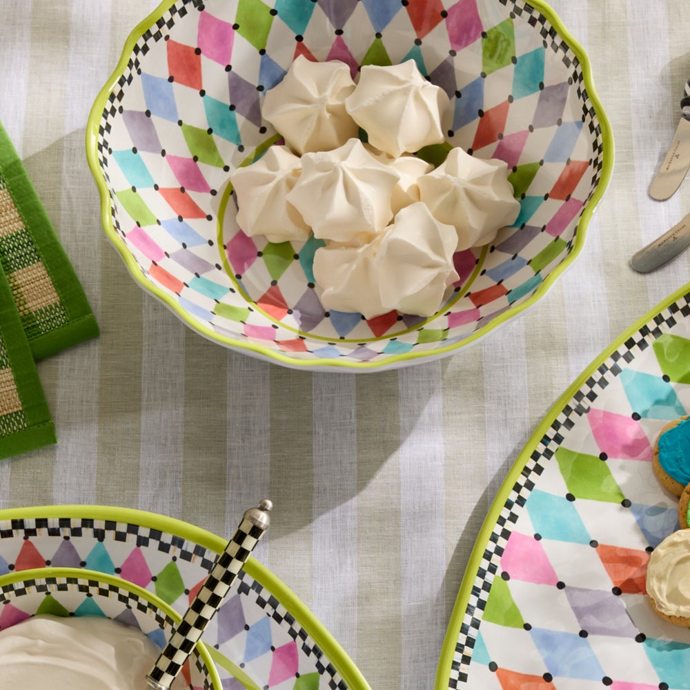 MACKENZIE-CHILDS Mackenzie-chilllds Palm Springs Melamine Serveware - Image 4