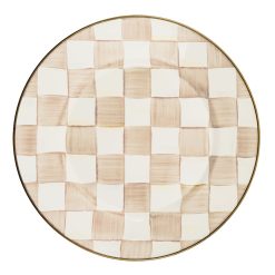Alternative view of MACKENZIE-CHILDS Mackenzie-chilllds Mocha Check Enamel Dinnerware