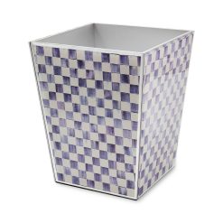 Alternative view of Mackenzie-chilllds Violet Check Glass Bath Collection
