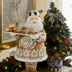 Alternative view of MACKENZIE-CHILDS Mackenzie-chilllds Farmhouse Illuminated Tabletop Tree