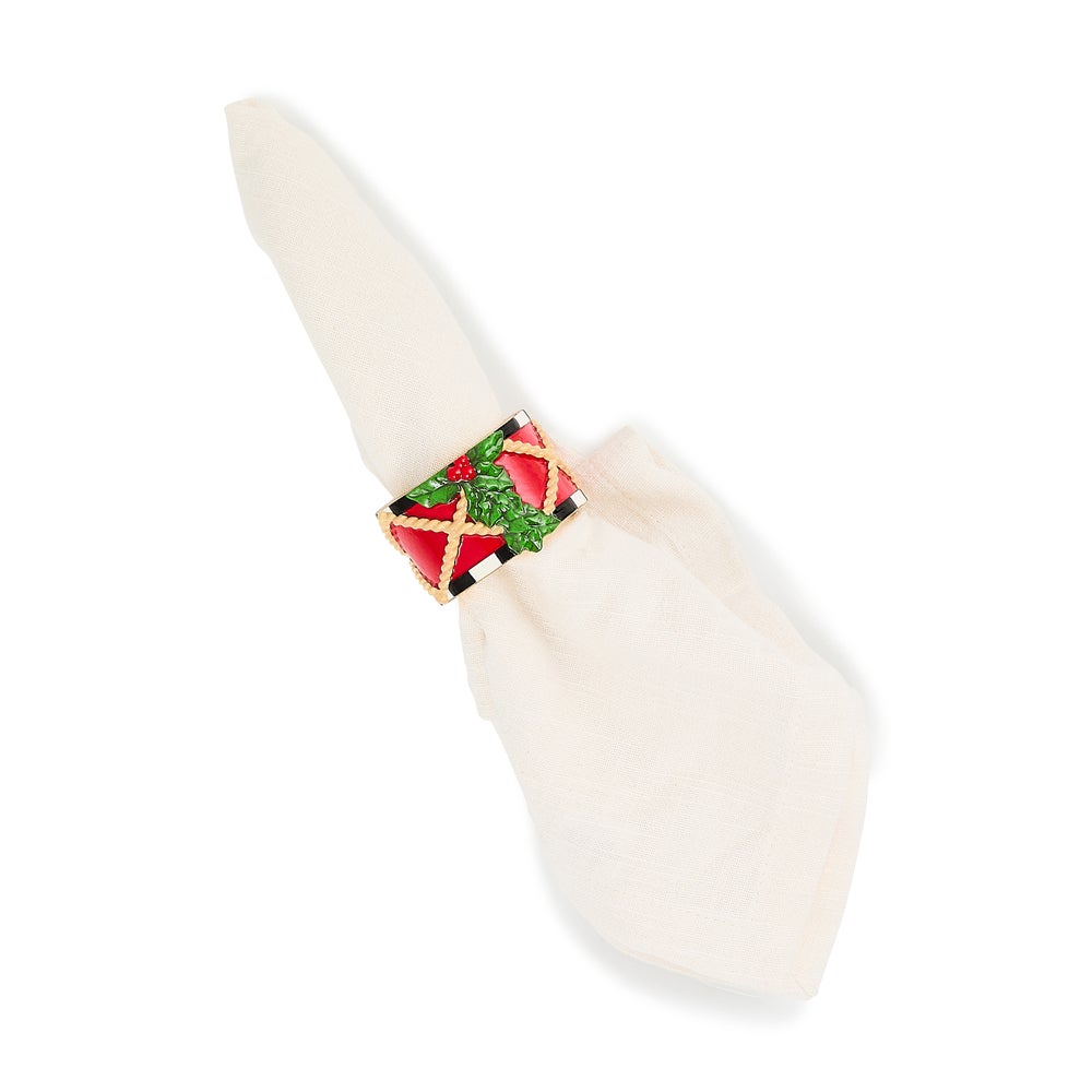 Mackenzie-chilllds Toyland Drum Napkin Rings, Set of 4 - Image 3