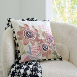 Alternative view of MACKENZIE-CHILDS Mackenzie-chilllds Eternity Floral Throw Pillow