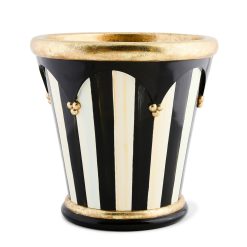 Courtly Stripe 13?? Flower Pot