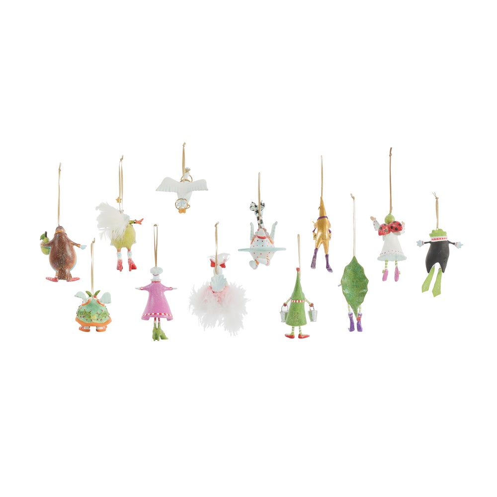 MACKENZIE-CHILDS Mackenzie-chilllds Patience Brewster 12 Days Ornament Set - Image 12