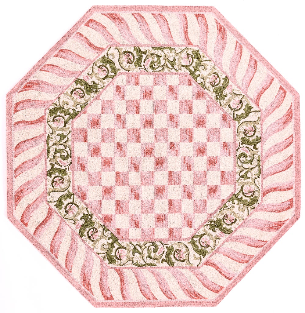 MACKENZIE-CHILDS Mackenzie-chilllds Rosy Check Rug - Image 5