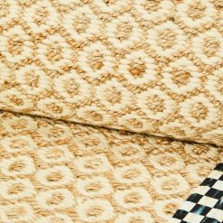 Alternative view of Courtly Check Natural Honeycomb 3?? x 5?? Jute Rug