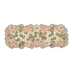 Cherry Blossom Mackenzie-chilllds Bee Beaded Table Runner