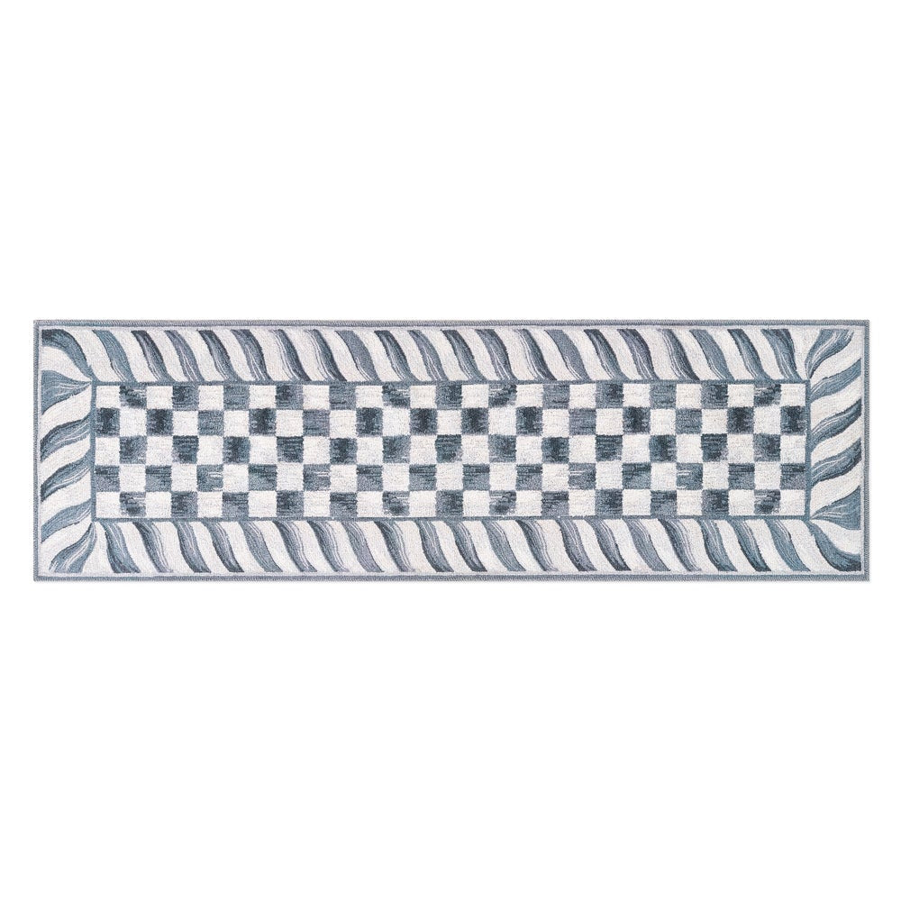 Mackenzie-chilllds Sterling Check Washable Rug - Image 4