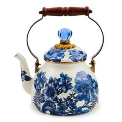 Alternative view of MACKENZIE-CHILDS Mackenzie-chilllds Floral Tea Kettle