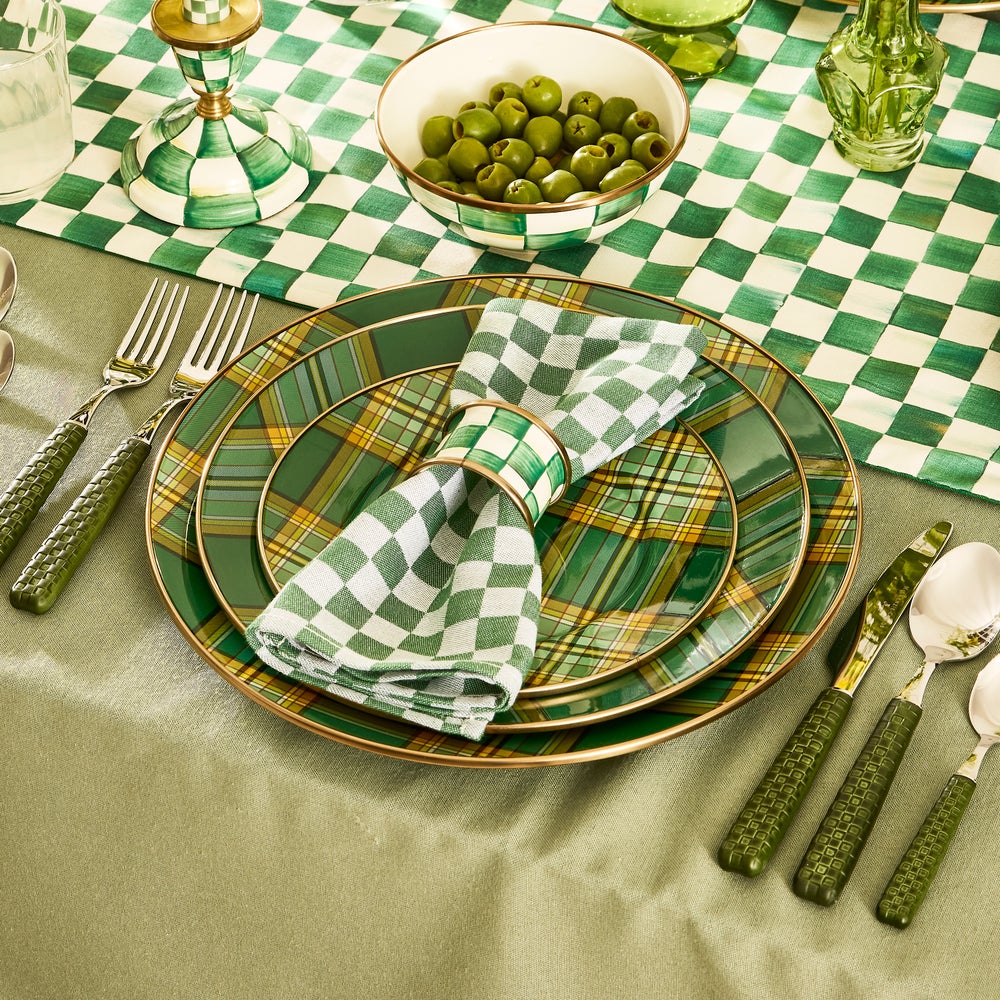 Mackenzie-chilllds Tartan Green Dinnerware - Image 7