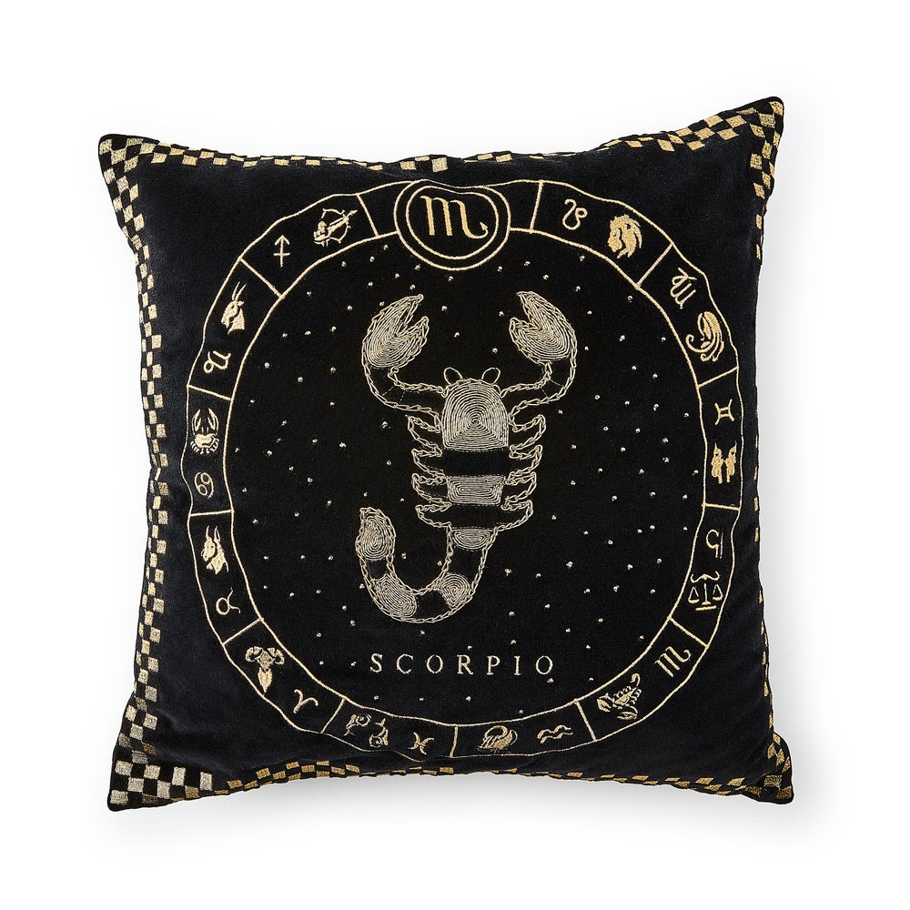 Mackenzie-chilllds Zodiac Throw Pillow - Image 12
