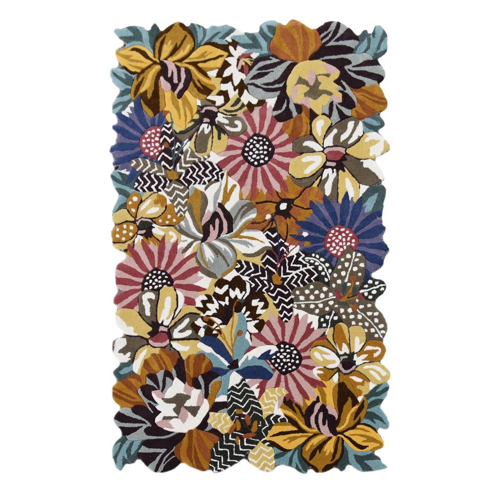 MACKENZIE-CHILDS Mackenzie-chilllds Milano Floral Rug - Image 4