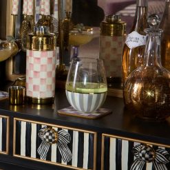 Mackenzie-chilllds Stripe Stemless Wine Glass