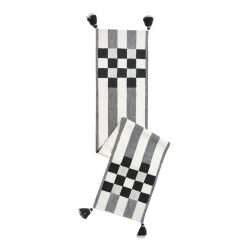 Alternative view of Checks and Stripes Table Runner