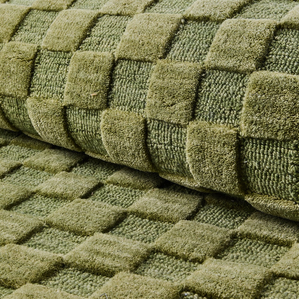 MACKENZIE-CHILDS Mackenzie-chilllds Moss Checkerboard Rug - Image 12