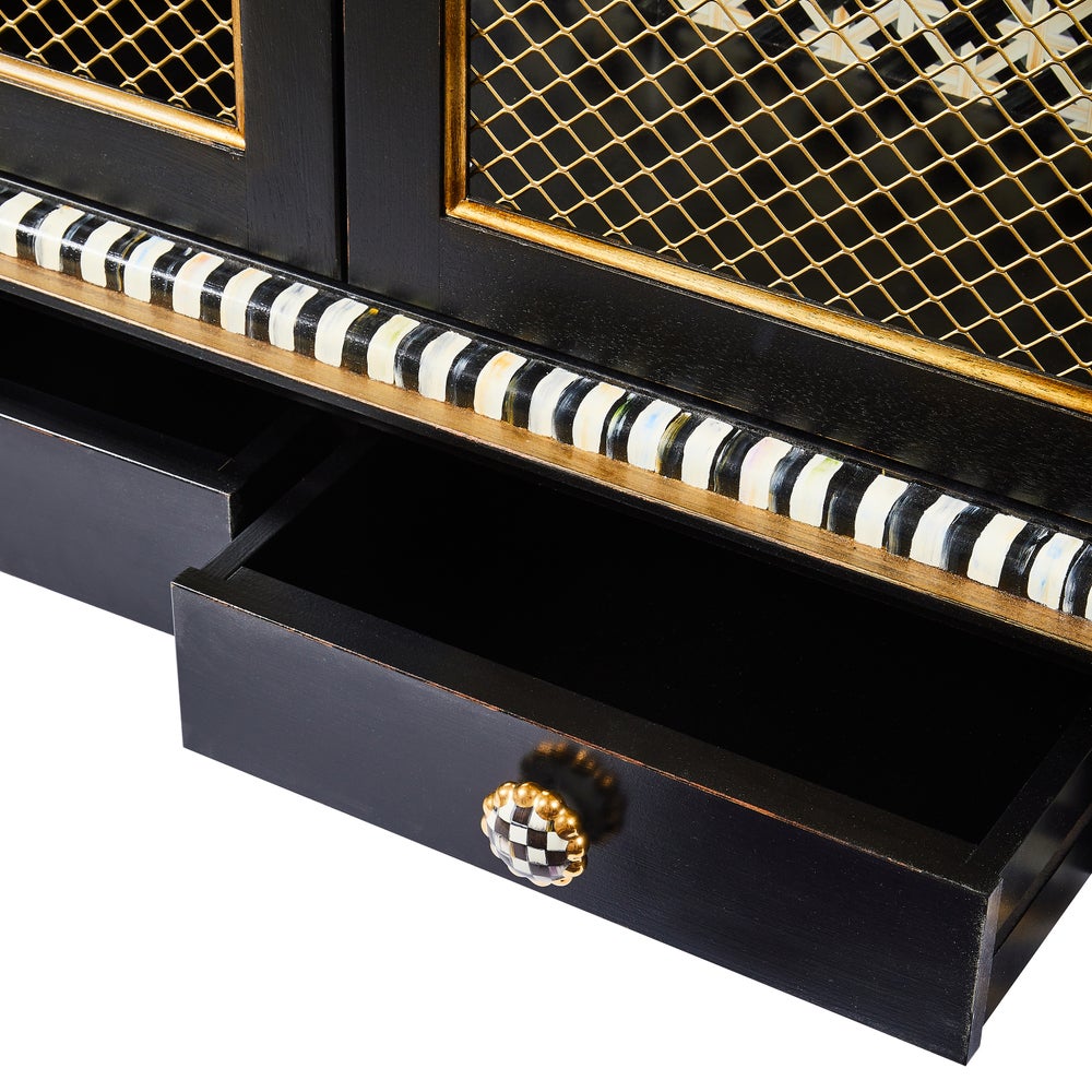 Courtly Criss-Cross Cabinet - Image 14