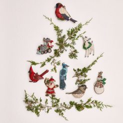Alternative view of MACKENZIE-CHILDS Mackenzie-chilllds Holiday Beaded Ornaments, Set of 4