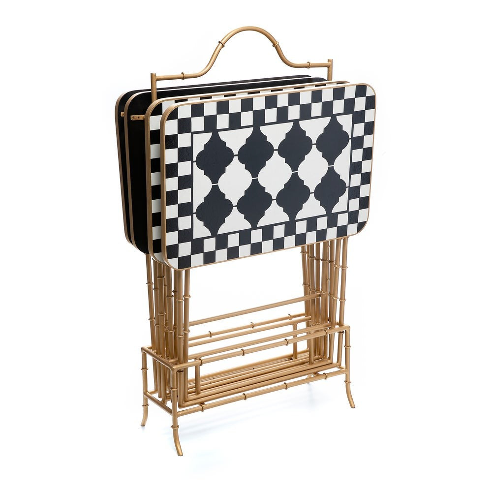 Cocktail Trays, Set of 4 - Image 2