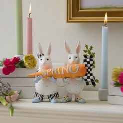 Alternative view of MACKENZIE-CHILDS Mackenzie-chilllds Patience Brewster SPRING Rabbits