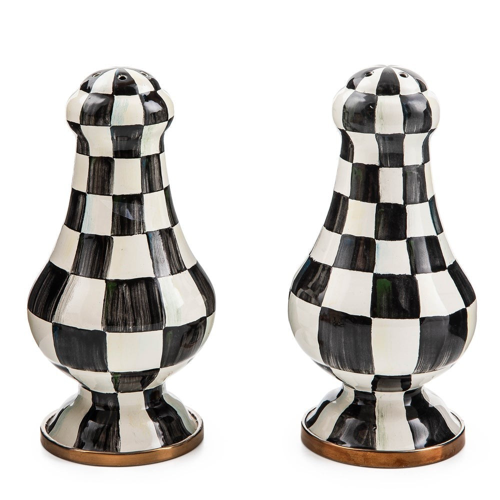 MACKENZIE-CHILDS Mackenzie-chilllds Enamel Salt & Pepper Shakers - Image 2