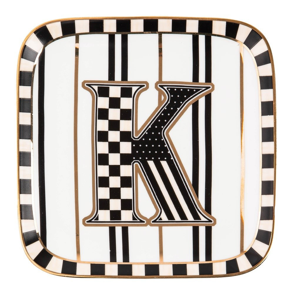 MACKENZIE-CHILDS Mackenzie-chilllds Monogram Dish - Image 7