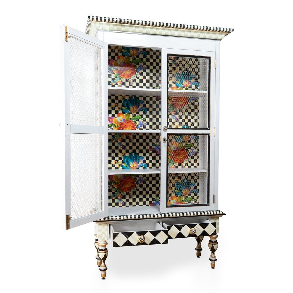 MACKENZIE-CHILDS Mackenzie-chilllds Flower Market Cabinet - Image 5